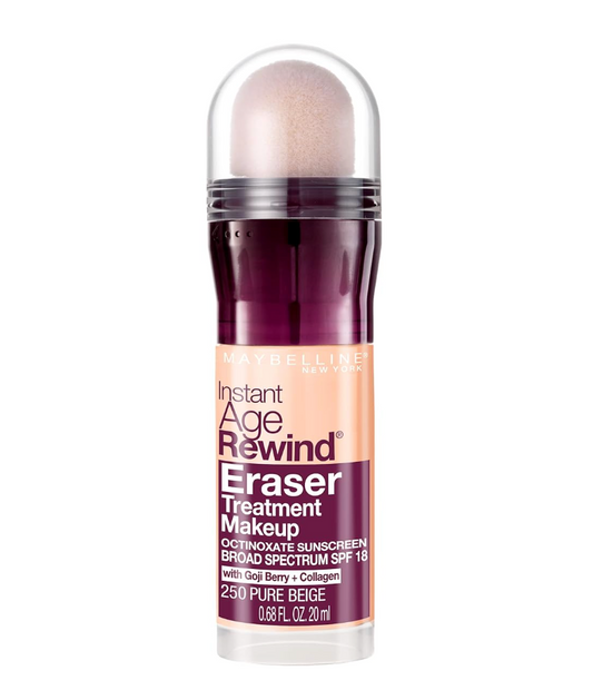 Maybelline Instant Age Rewind Eraser Treatment Makeup with SPF 18, Anti Aging Concealer Infused with Goji Berry and Collagen 1 Count
